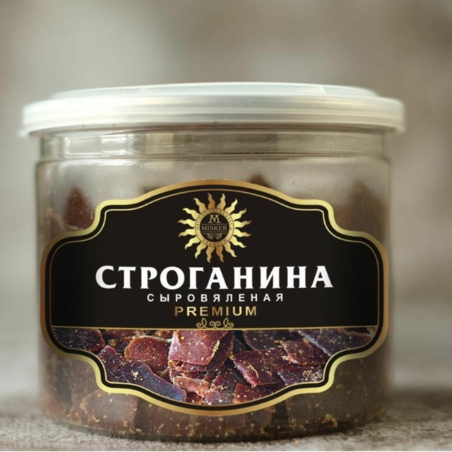 Строганина из говядины (120 гр.)