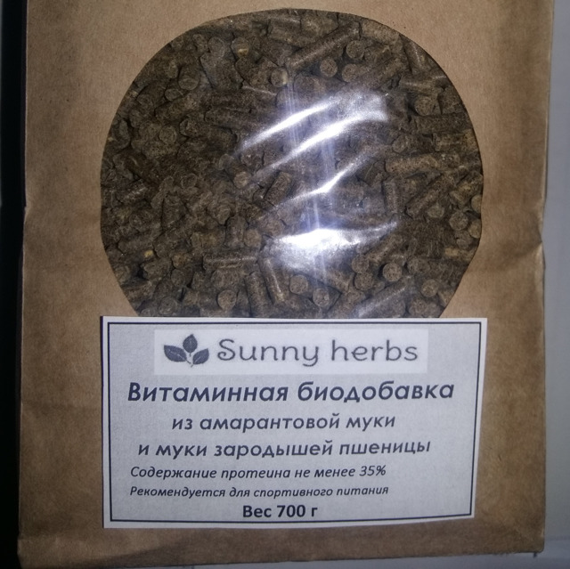 Витаминная биодобавка из муки амаранта и зарод.пшеницы