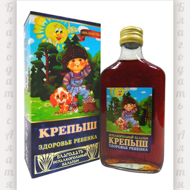 Безалкогольный бальзам "Крепыш"