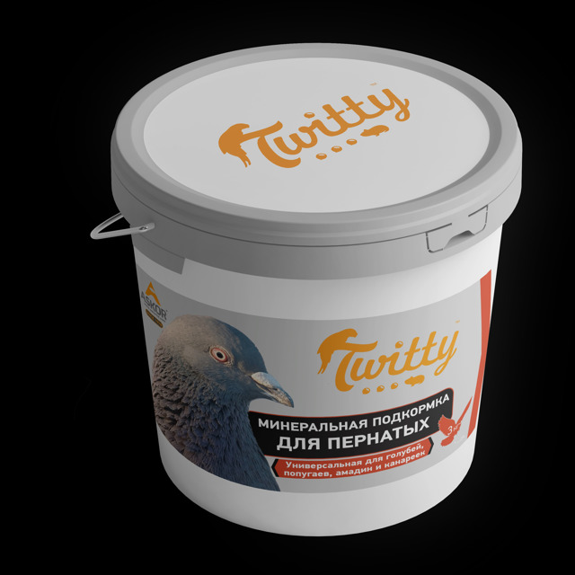 Минеральная подкормка для пернатых Twitty